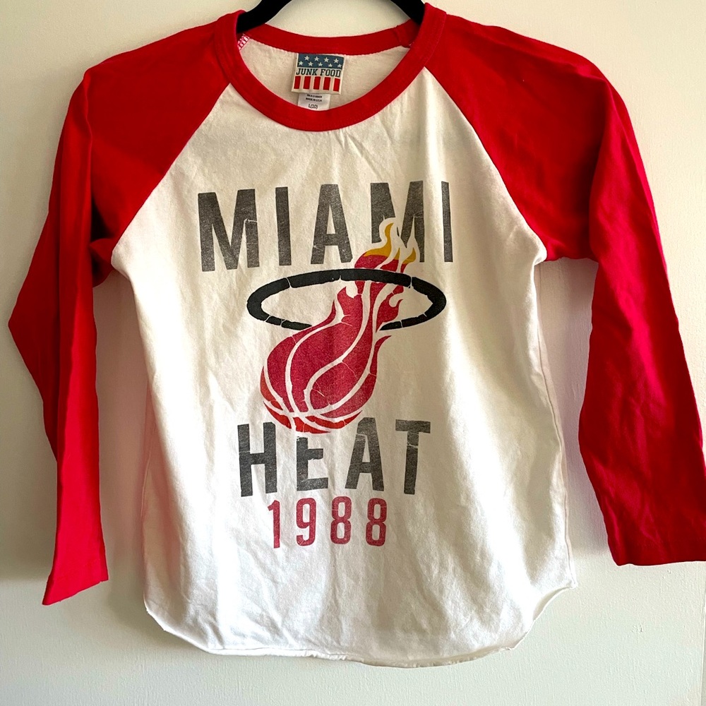 Junk Food Miami Heat t-shirt